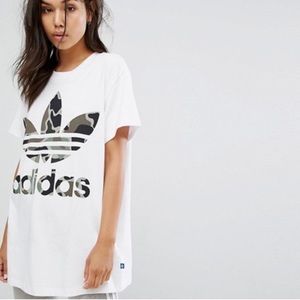 Adidas trefoil tee
